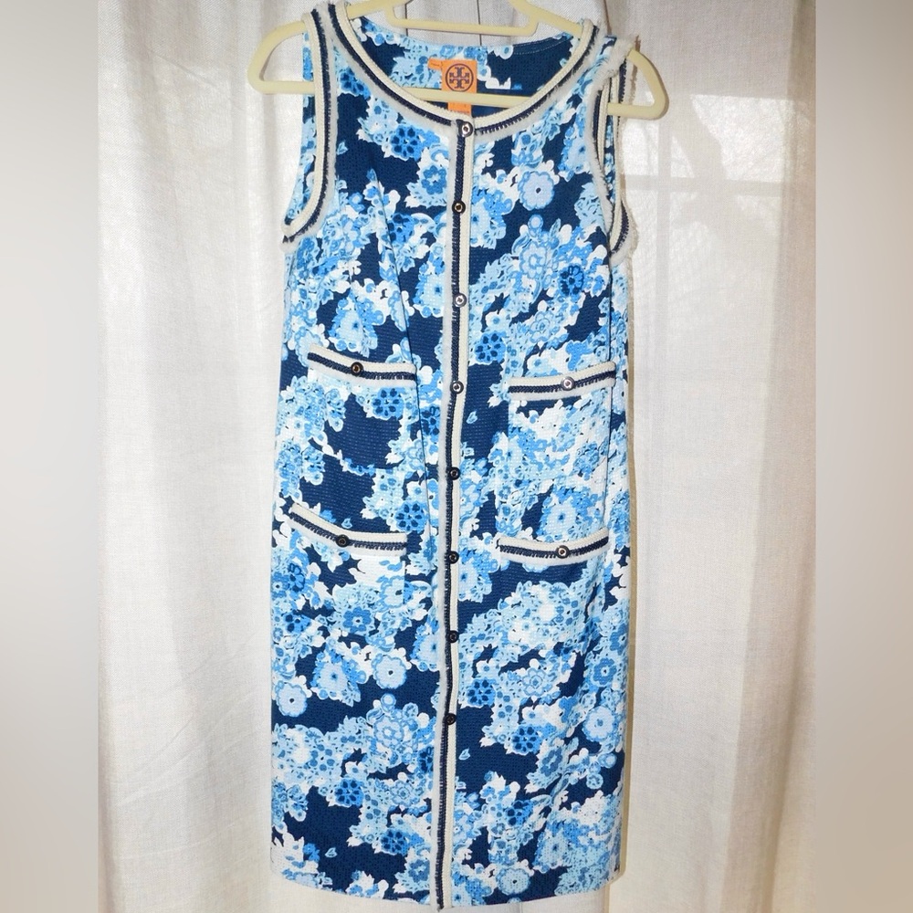 Tory Burch Size 10 Sleeveless Dress